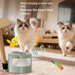 Electric Remote-Controlled Cat Teaser Rod With Ball Smart Interactive Cat - cat toy product photo