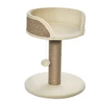Cat Tree with Scratching Post Toy Ball Perch Small Cat Tower for Indoor - cat toy product photo