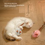 Cat Toys Self-Hi Relieving Stuffy Electric Mouse Cat Pole Toy - cat toy product photo