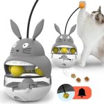 Interactive Cat Feeder Toy Treat Dispenser Exercise Toys Feeding Food Toy - cat toy product photo