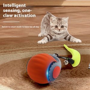 With Gravity Sudden Ball Cat Toy Ball Automatic Funny Cat - cat toy product photo