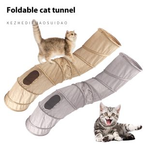 Cat Tunnel Pet Toy Cat S Tunnel Foldable Cat Tunnel Cat Drill Bucket Toy - cat toy product photo
