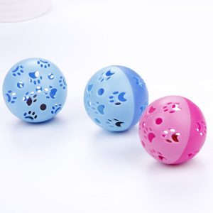 cat toy hollow ball pet plastic ball - cat toy product photo