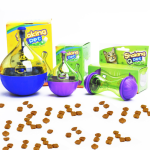 Interactive Cat IQ Treat Ball Toy Smarter Pet Toys Food Ball Food Dispenser - cat toy product photo