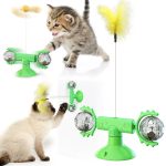 Cat Turntable Cat Windmill Toy Glowing Toy - cat toy product photo