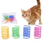 Plastic Spring Cat Toy Interactive Play Ball - cat toy product photo