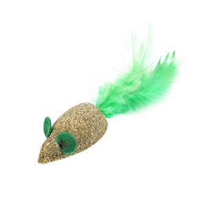 Cat Toy Catnip Matte PolygonatumToy Fish Mouse Remove Hair Ball Chewing Toy - cat toy product photo