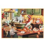 Cross-Border Thickened 1000 Piece Puzzle Pet Cat Child Adult Animal Model - cat toy product photo