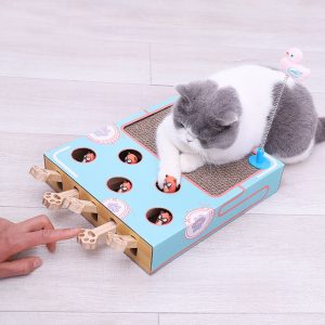 Cat Toy Teaser Whack-A-Mole Toy - cat toy product photo
