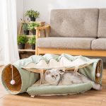 Collapsible Cat Tunnel Durable Washable Collapsible - cat toy product photo