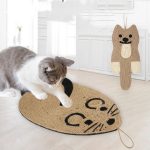 Cat Scratching Board Mouse Sisal Cat Scratching Pad - cat toy product photo