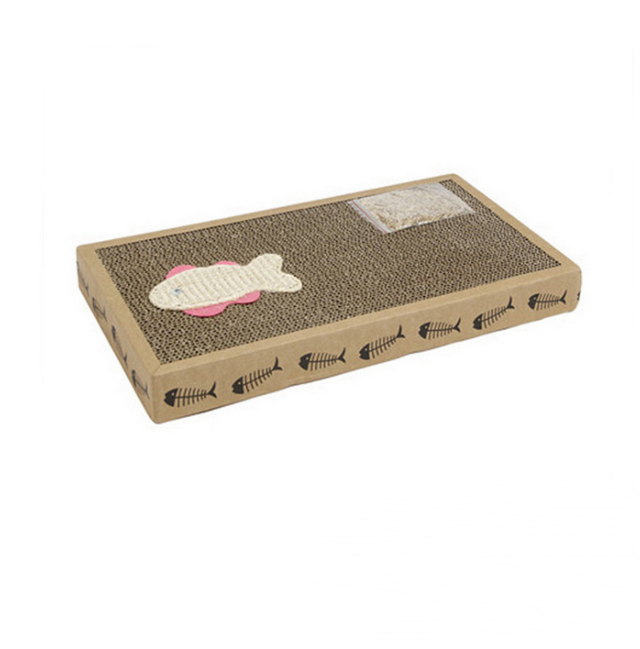 Large widened sisal cat scratch board Send cat mint Pet cat toy cat scratch board Large widened sisal cat scratch board Send cat mint Pet cat toy cat scratch - cat toy product photo