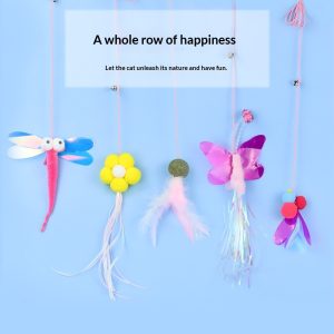 Hanging Adjustable Cat Toy - cat toy product photo