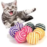 Cat scratching toy sisal tease cat ball - cat toy product photo