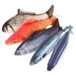 Catnip Fish Pet Plush Toy Fish Cat Pillow - cat toy product photo