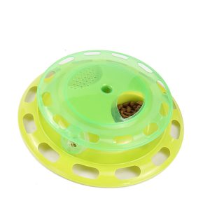 Feeding Cat Toy Bell Ball Puzzle Cat Turntable - cat toy product photo