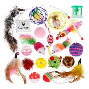 Pet cat toy set - cat toy product photo