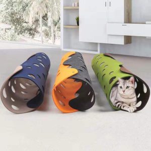Cat Tunnel Removable Felt Pet Toys - cat toy product photo