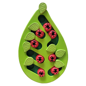 Nina Ottosson Buggin Out Puzzle & Play Cat Puzzle Feeder - Interactive - cat toy product photo