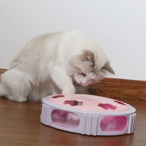 Feather flashing puzzle cat toy - cat toy product photo