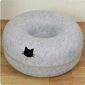 Bed Comfortable Round Cat Tunnel - cat toy product photo