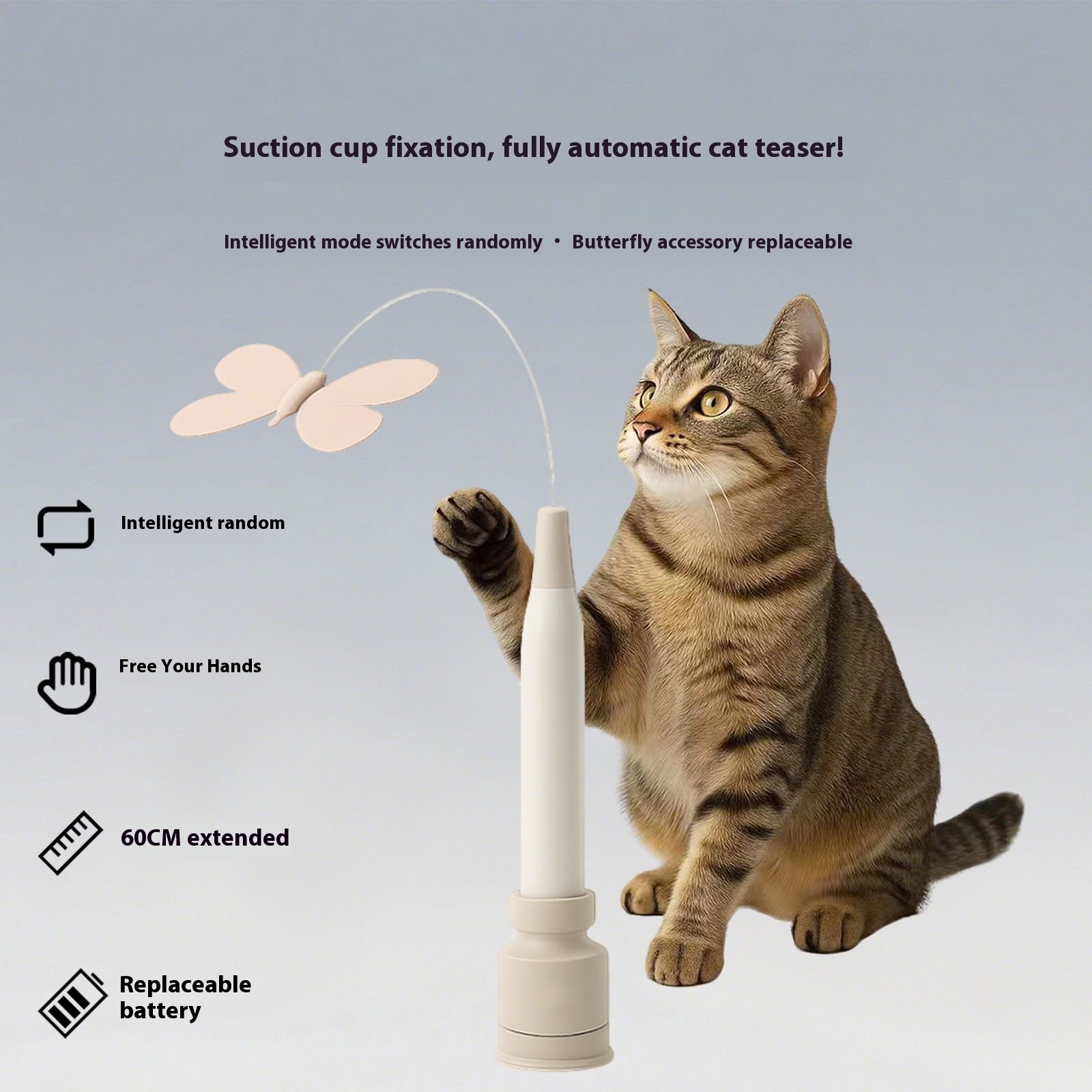 Cat Electric Toy Self-Hi Relieving Stuffy Automatic Cat Electric Toy Self-Hi Relieving Stuffy Automatic - cat toy product photo