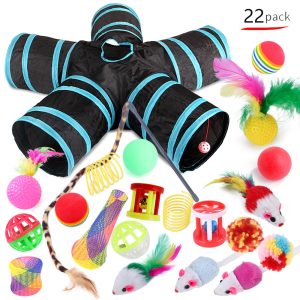 Cat Toy Set Funny Cat Assembled Toys Cat Tunnel Cat Tunnel - cat toy product photo