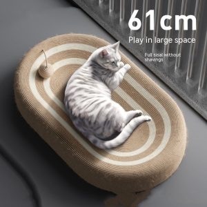Cat Scratch Board Sisal Cat Scratch Basin - cat toy product photo