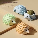 Cat Toy Hedgehog Scratching And Itching Catnip Ball Relieving Stuffy Pet Toy - cat toy product photo