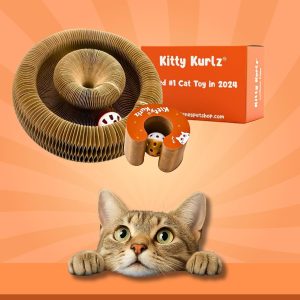 Cat Toy With Bells Accordion-style Scratching Post For Cats - cat toy product photo