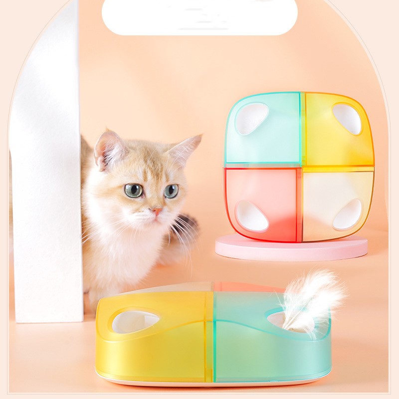 Automatic Teasing Cat Feather Electric Rechargeable Pets Toy Pet Products Automatic Teasing Cat Feather Electric Rechargeable Pets Toy - cat toy product photo