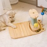 Cat Scratcher Interactive Maze Ball Toy - cat toy product photo