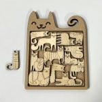 Super Difficult Puzzle Cute Cat Toy - cat toy product photo