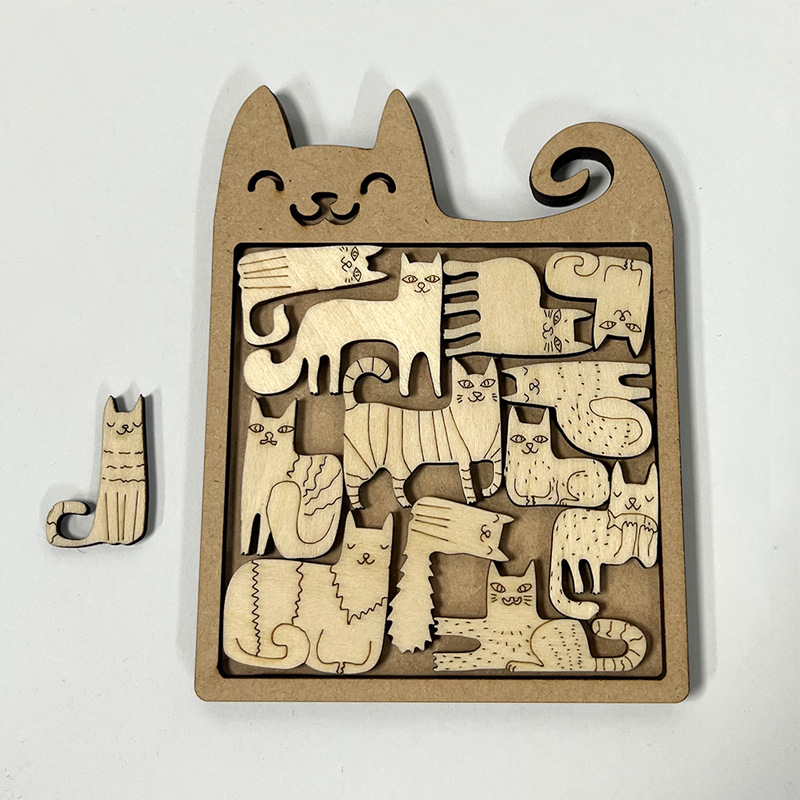 Super Difficult Puzzle Cute Cat Toy Super Difficult Puzzle Cute Cat Toy - cat toy product photo