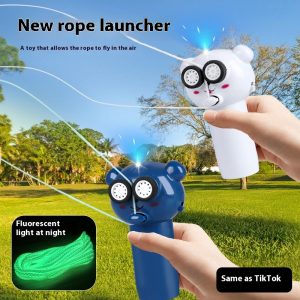 Luminous Rope Transmitter Electric Propeller Cat Teaser Toy - cat toy product photo