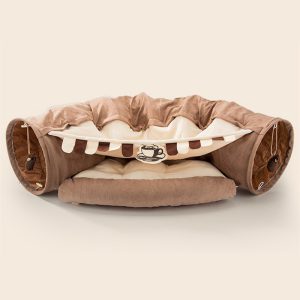 Dismantling And Washing Pet Litter Cat Tunnel - cat toy product photo