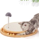 Cat Scratching Pad Toy Turntable Two-in-one Intelligence - cat toy product photo
