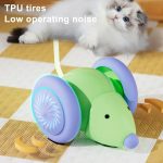 Cat Toys Interactive Electric Mouse Cat Toy Automatic Cat Teasing Stick - cat toy product photo