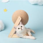 Professional Vertical Cat Toy Sisal Cat Catching Ball - cat toy product photo