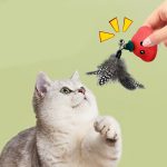 Cat Wand Suction Cup Pet Movement Playing Toy Cat Wand Toys Retractable Cat - cat toy product photo