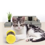 Toy Magic Organ Corrugated Paper Wheel Cat Scratching Board Powder - cat toy product photo