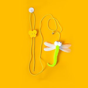 Felt Toys Retractable Catnip Self Hi Hanging Cat Toys - cat toy product photo