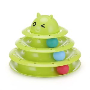 Color Cat Toy Cat Toy Three-layer Round - cat toy product photo