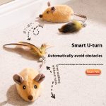 Intelligent Charging Simulation Electric Little Mouse Cat Teaser Toy - cat toy product photo
