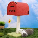Mailbox Cat Climbing Frame Sisal Column Cat Toy Cat Nest Integrated Double - cat toy product photo