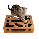 Cat Scratching Puzzle Toy Box Standard Size - cat toy product photo