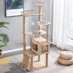 Cat Climbing Frame Cat Nest Cat Scratch Board Cat Tree - cat toy product photo